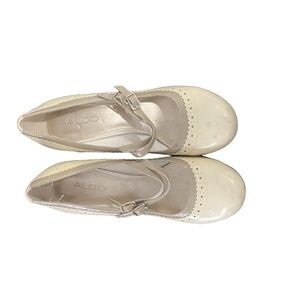 COPY - Aldo cream color high heel shoes size 38(7.5)